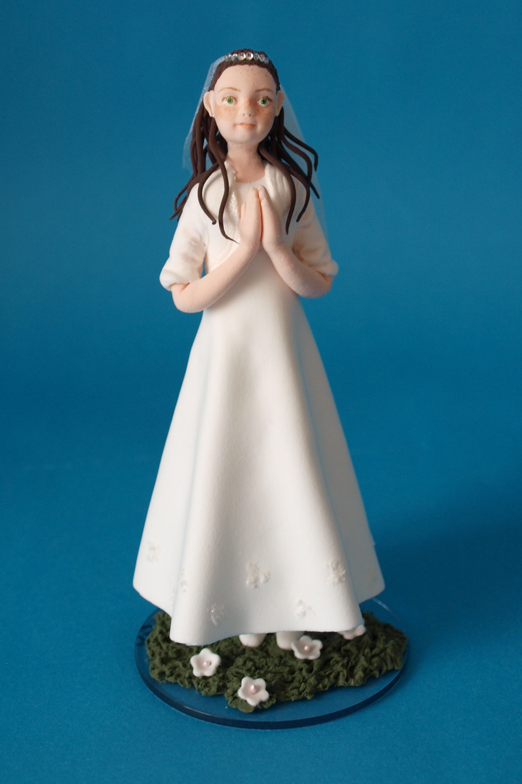 Confirmation cake topper by Louisa Hill