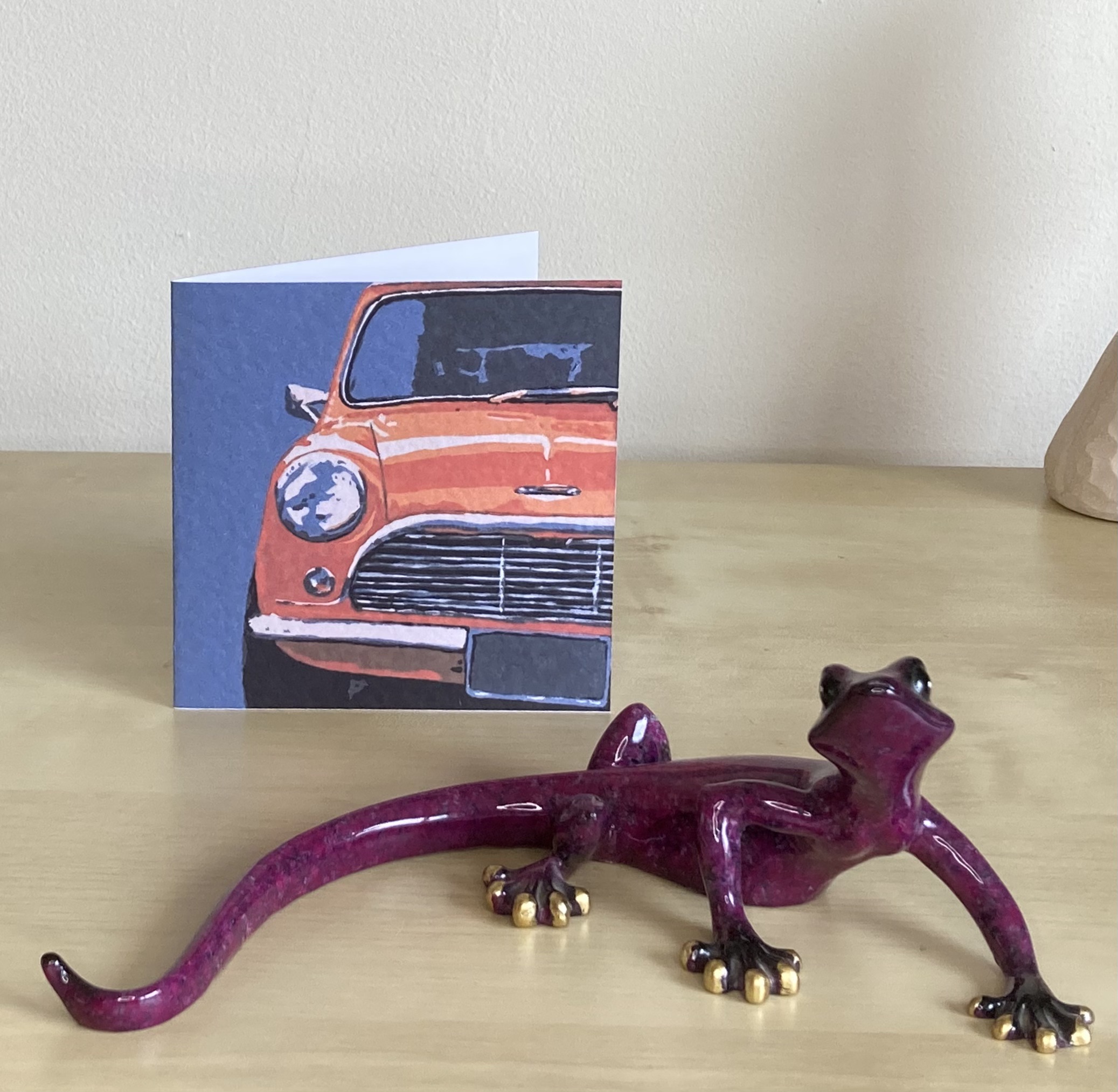 Mini greetings card from an acrylic painting by Louisa Hill